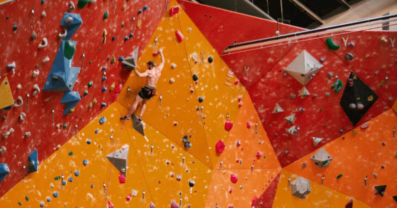 boulder and climbing Cologne students