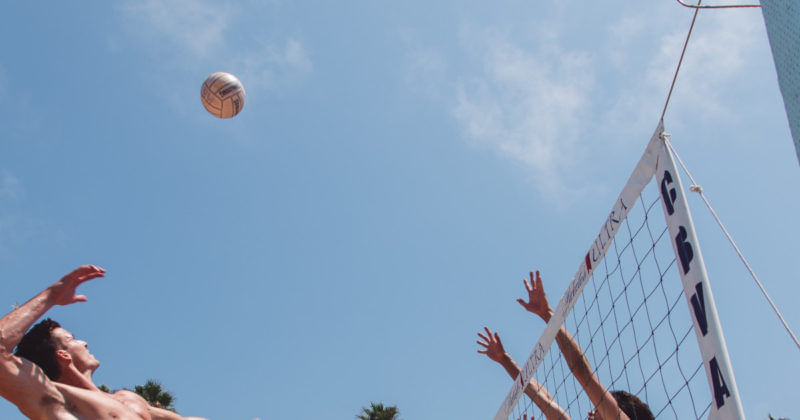 Kostenloser Sport in München Beachvolleyball