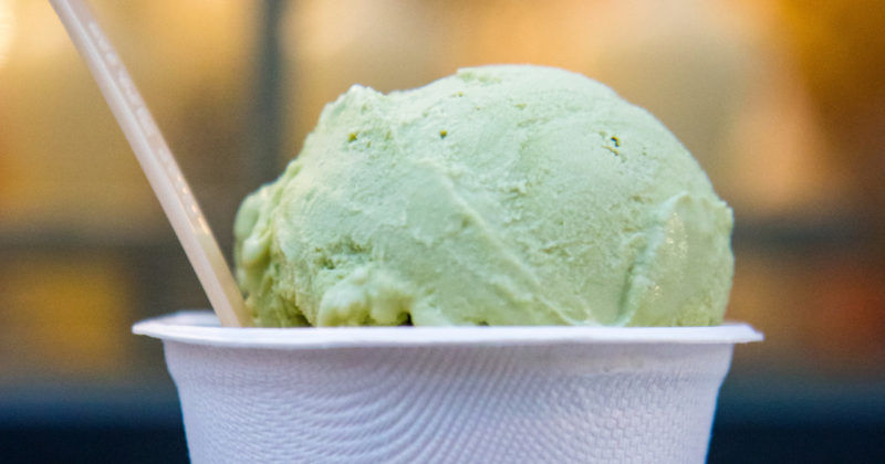 Eis essen für Studenten