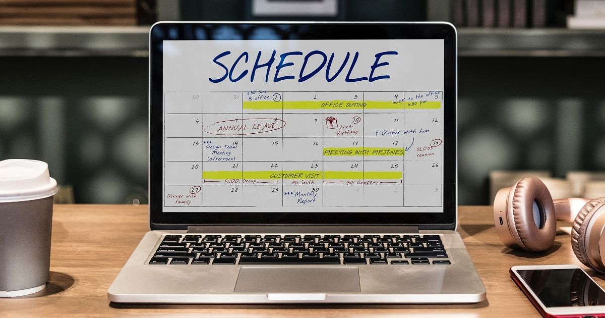 Semesterplanung, Schedule, Kalender