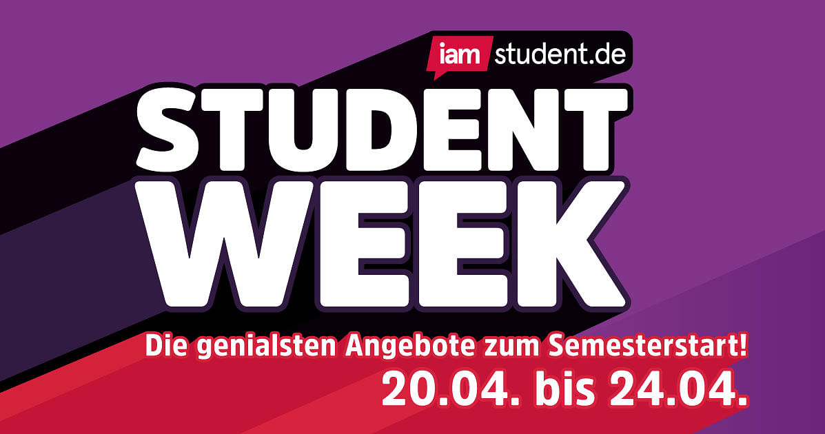 STUDENT WEEK: Diese genialen Angebote erwarten dich zum Semesterstart!