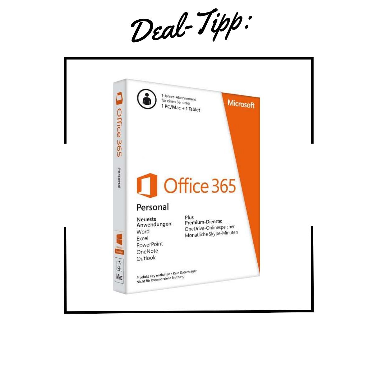 Microsoft Office 365 für nur €53,11!