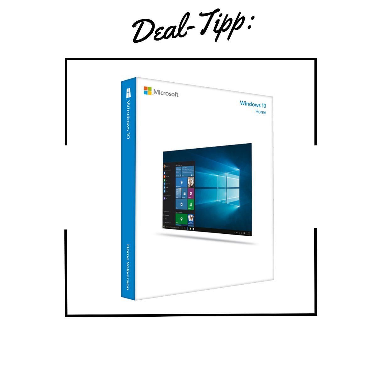 Microsoft Windows 10 Home für nur 26,89€!