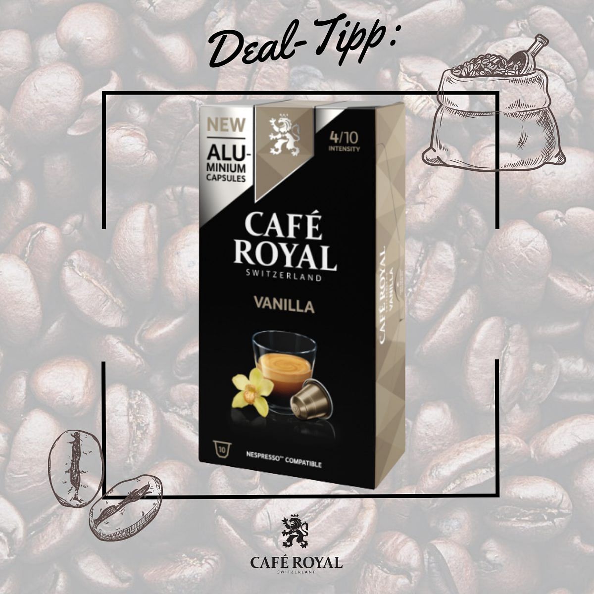 Café Royal – Vanilla-Dream zum reduzierten Preis