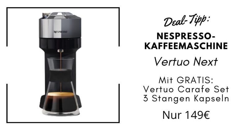 Nespresso Kaffeemaschine günstig Angebot