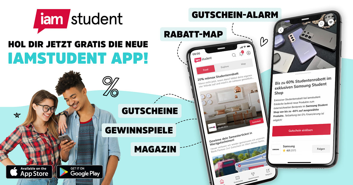 iamstudent als App und Web-App: Alle Vorteile von iamstudent und jede Menge Features!