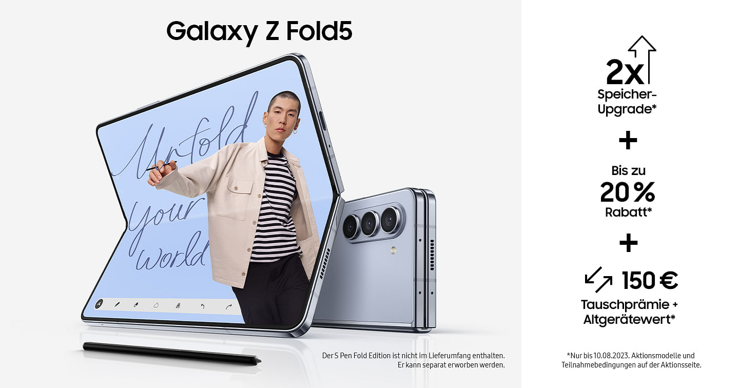 Galaxy Z Fold5 Aktion