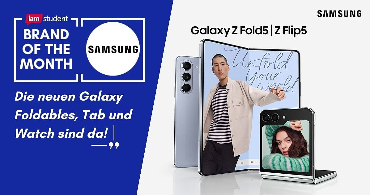 Samsung ist Brand of the Month im August: Entdecke alle Aktionen!