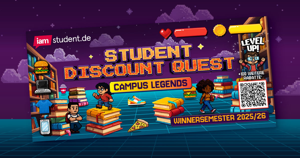 Das Gutscheinheft zum Wintersemester 25/26