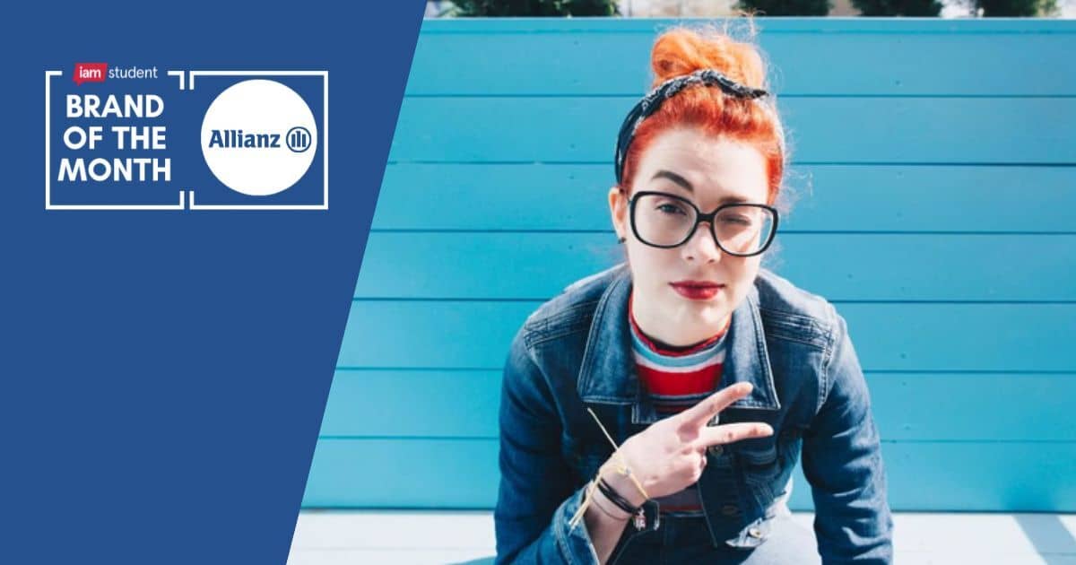Sicher durchs Studium. Laut durchs Leben: Mit unserer Brand of the Month – Allianz!